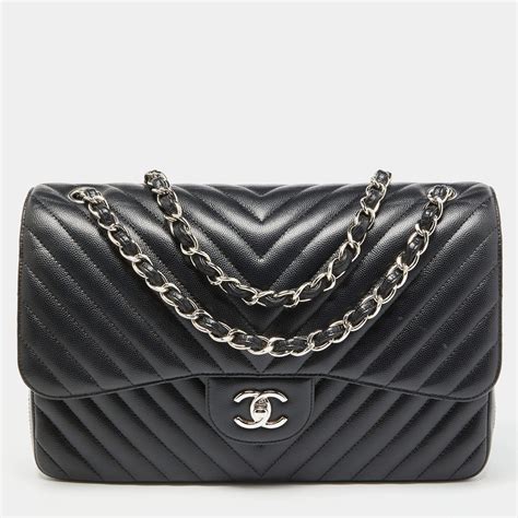 chanel classic flap chevron caviar|The Ultimate Chanel Flap Guide .